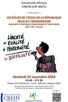 Affiche JE les élèves issus de l'immigration